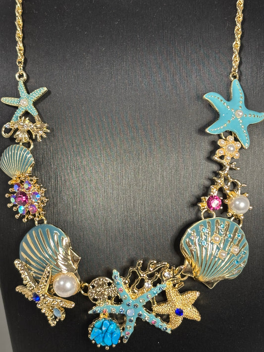 The Ultimate Sea Shells By The Sea Shore Necklace | Boho | Sea Shell Necklaces | Fidget | Gift For Her | Trendy | Stylish | House Of Jax