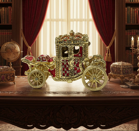 Faberge Type Imperial Russian Carriage | Collectable | Keepsake | Perfect Gift