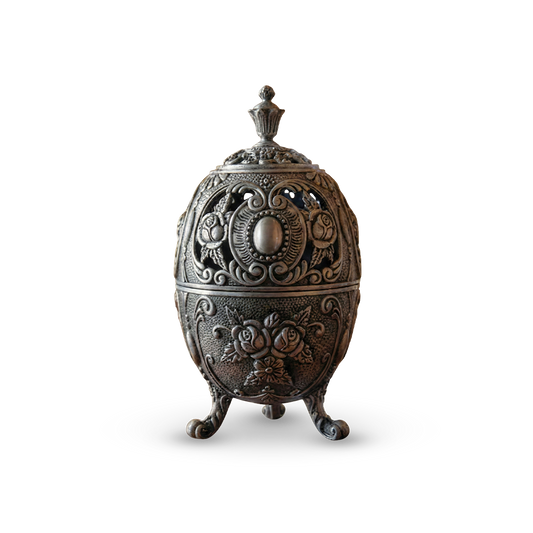 Faberge Type Egg Incense Holder | Easter Gift | Gift For Her | Boho