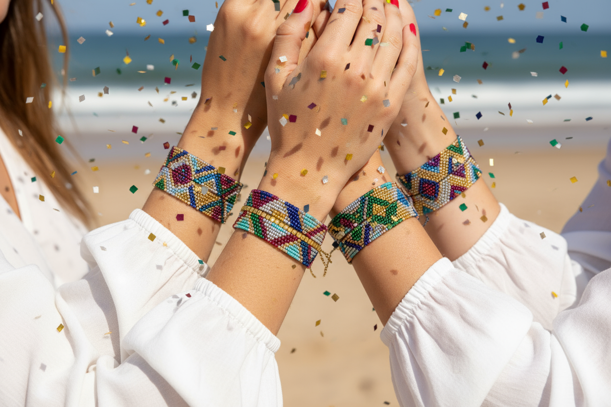Not more bracelets but the bracelets need to be genuinely Tila bead bracelets 